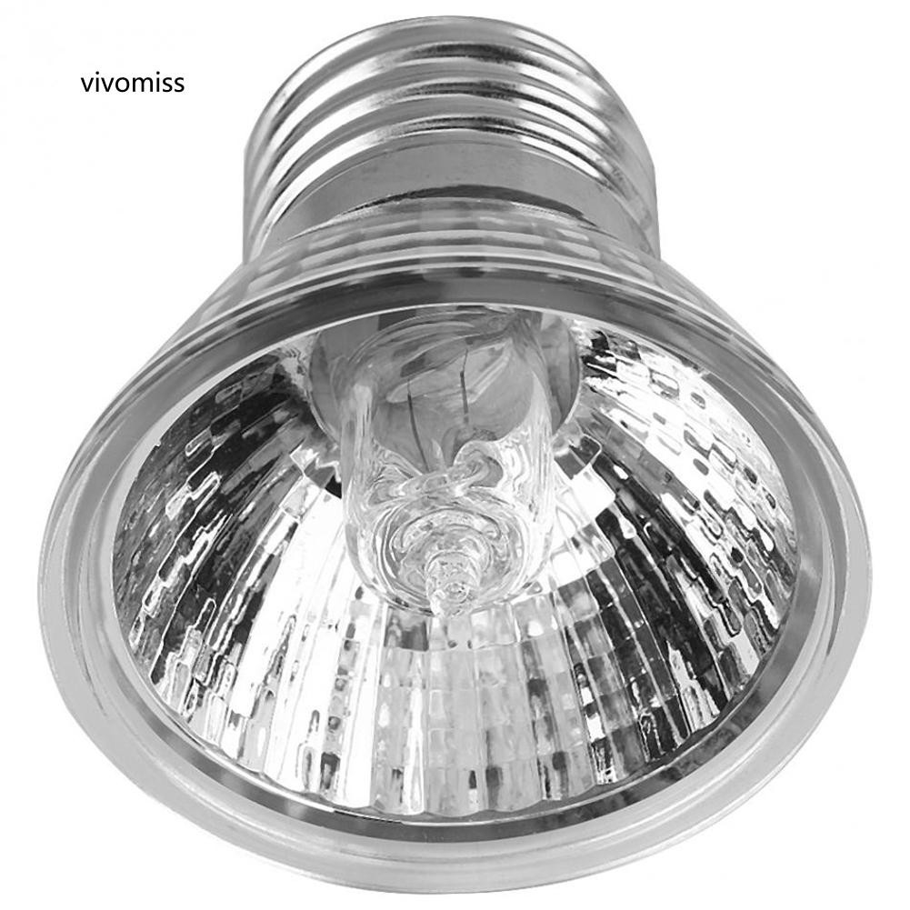Bóng đèn LED phát nhiệt E27 25/50/75W 110V UVA + UVB cho thú nuôi bò sát