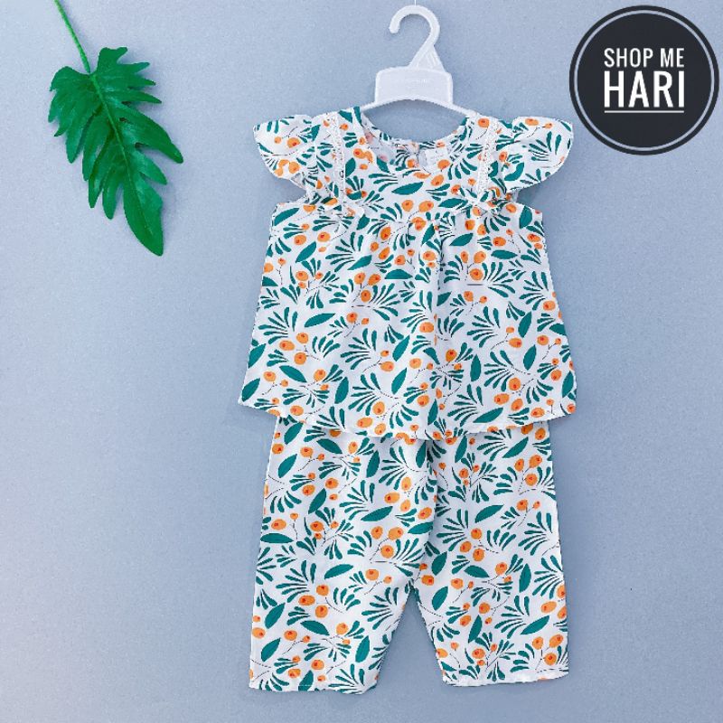 Bộ tole quần dài tay cánh tiên