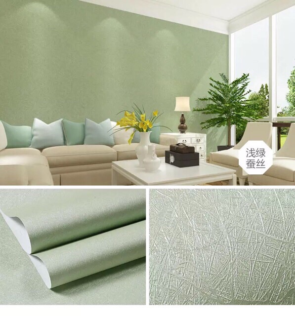10M giấy dán tường vân sợi phát quang khổ 60 cm bóc dán