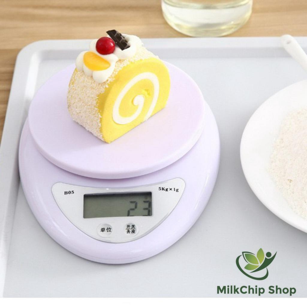 Cân điện tử mini Electronic Kitchen Scale, cân điện tử nhà bếp cân thực phẩm 5kg A035