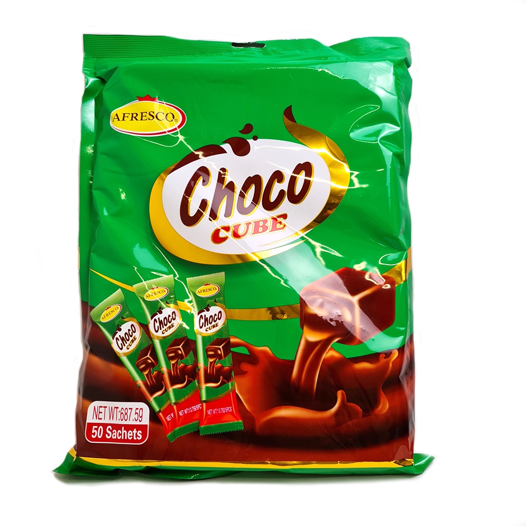 Thanh 5 viên kẹo choco cube HongKong siêu ngon