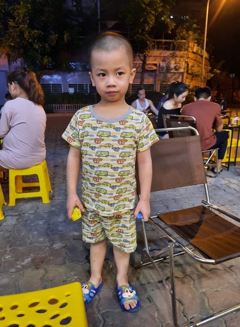 Bộ cotton giấy/thông hơi cộc tay bé trai 8-21 kg ( ảnh thật )