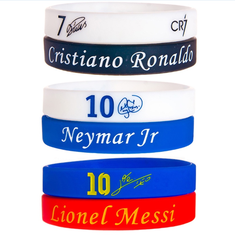 Nba Set 2 Vòng Tay Silicon Phát Sáng Phong Cách Bóng Rổ