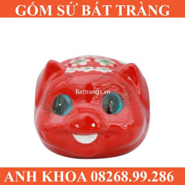 Heo đất tiết kiệm - Gốm sứ Bát Tràng Anh Khoa