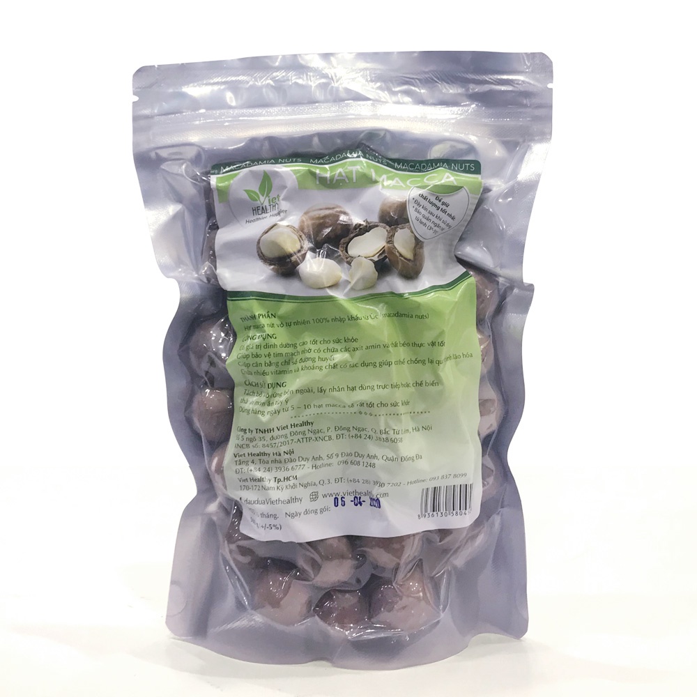 Hạt macca Viet Healthy nhập khẩu Úc 500g
