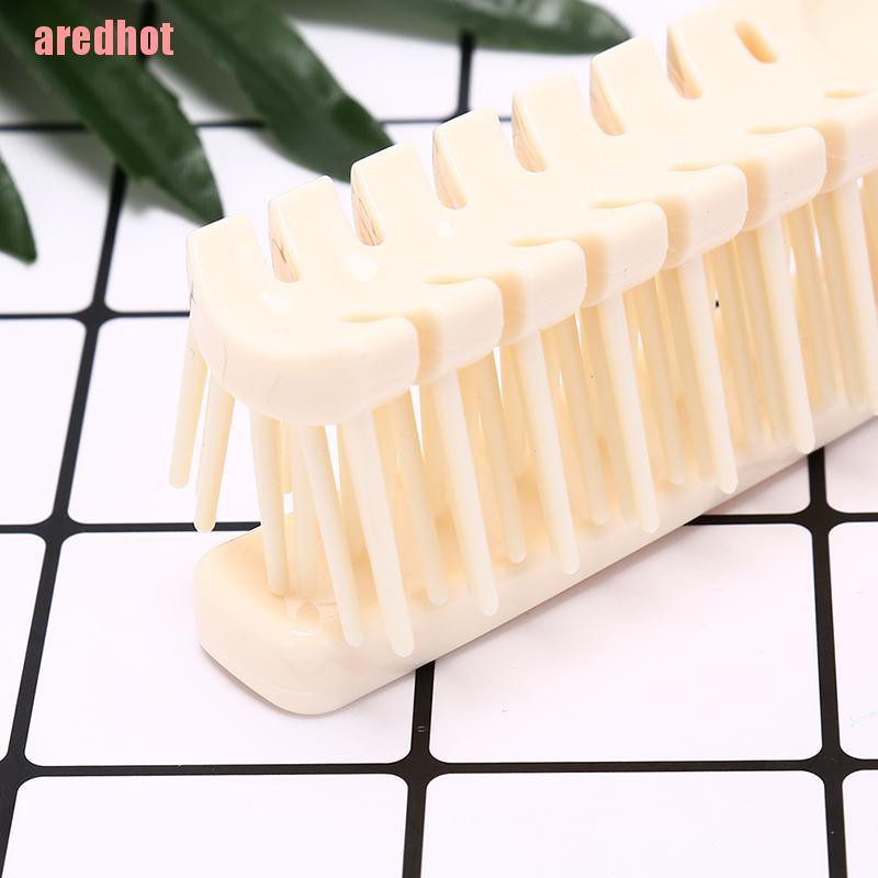 [Hàng mới về] Lược chải tóc mini bằng nhựa có thể gấp gọn tiện lợi