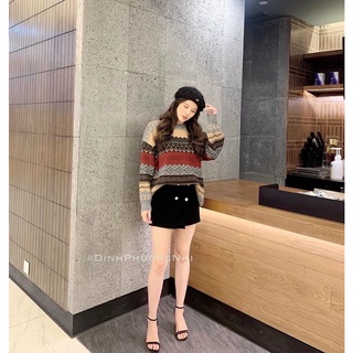áo len thổ cẩm mới