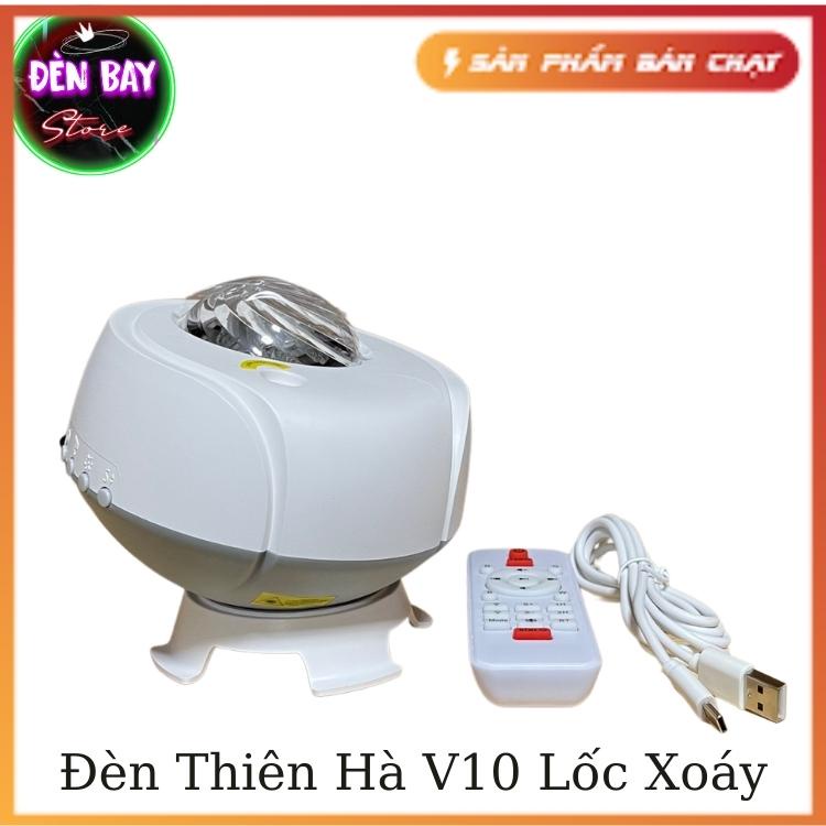 Đèn Thiên Hà V10 - Hiệu Ứng Lốc Xoáy  Cảm Biến Nhạc Theo Nhạc Cao Cấp Dùng Trang Trí Phòng Ngủ Đèn Nền Phòng Bay.
