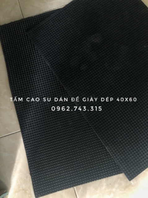 Tấm cao su dán đế giày