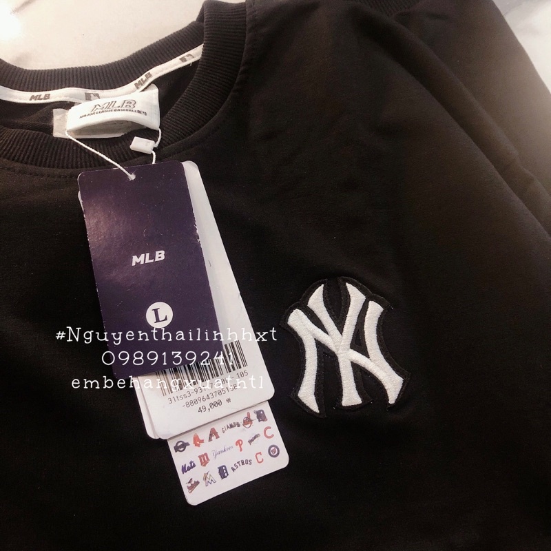 Áo thun nỉ sweater Ny Mlb Paisley | BigBuy360 - bigbuy360.vn