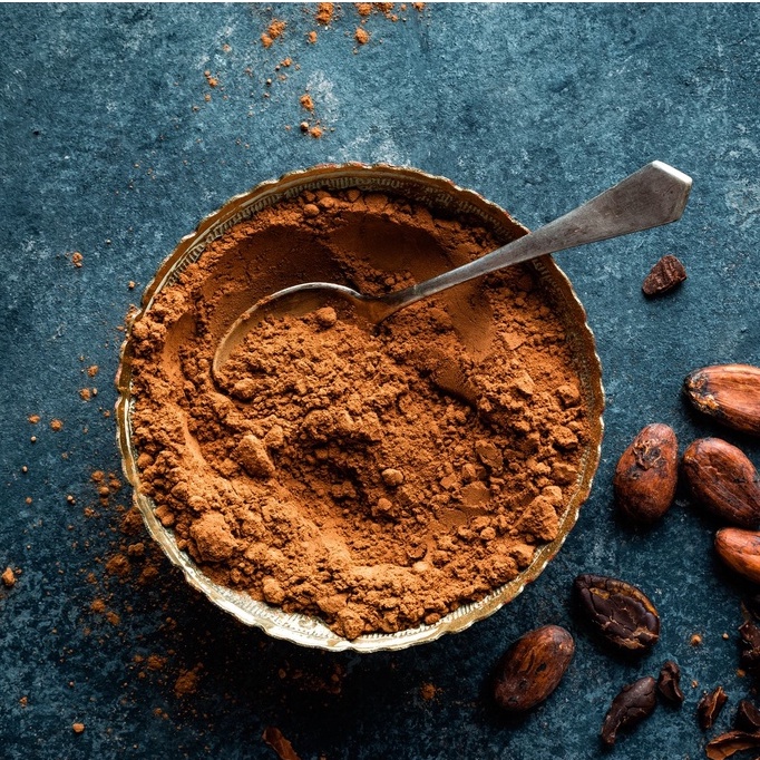 Túi dùng thử Bột cacao nguyên chất không đường 100% cacao Figo 50gram