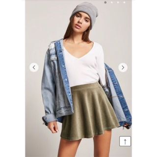 Chân váy nhung F21 vnxk