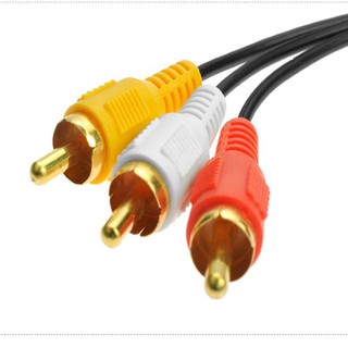 DÂY LOA AV 3 RA 3 3M - KẾT NỐI VÀ CHUYỂN ĐỔI HÌNH ẢNH, ÂM THANH GIỮA TIVI, ĐẦU KỸ THUẬT SỐ, ĐẦU DVD, CD, LOA, ÂM LY