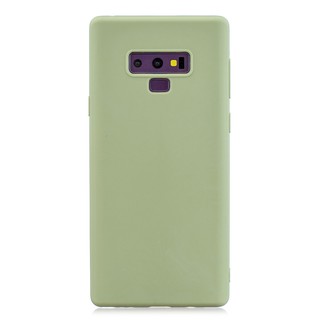 Ốp lưng điện thoại mềm màu trơn dành cho Samsung Note 9 10 10plus A80