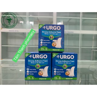 Băng keo lụa Urgo 2.5cmx5m (cuộn)