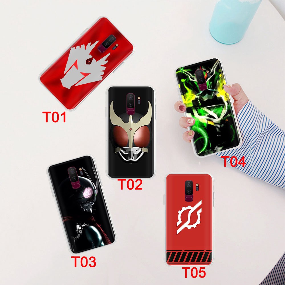 Ốp điện thoại mềm trong suốt in hình Kamen Rider 148GT cho Samsung Galaxy J8 J7 Pro Prime Duo J6 Plus 2018