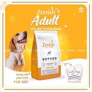Thức ăn hạt mềm zenith cho chó con túi 3kg, đồ ăn mềm cho cún bổ sung đầy đủ chất dinh dưỡng