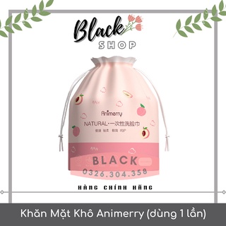 Khăn mặt cotton animerry đa năng thế hệ mới_dùng 1 lần cao cấp_khăn lau đa zi năng