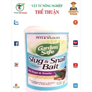 Thuốc trị ốc sên slug & snail bait lọ 100g
