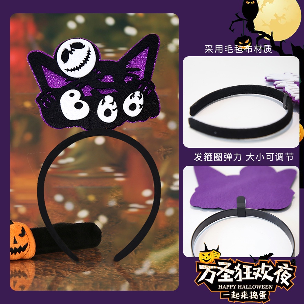 Mới Băng Đô Cài Tóc Phong Cách halloween Cho Bé Gái