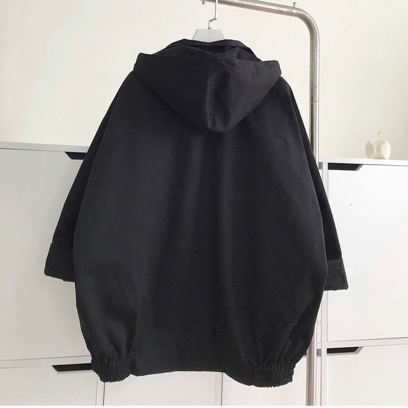 ÁO KHOÁC KAKI HỘP ĐEN - BOX JACKET Ulzzang UNISEX 1hitshop