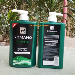 [DATE MỚI] Sữa Tắm Romano Classic 650g