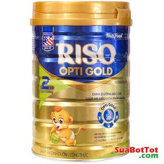 Sữa bột Riso Opti Gold 2 900g (6-12 tháng)