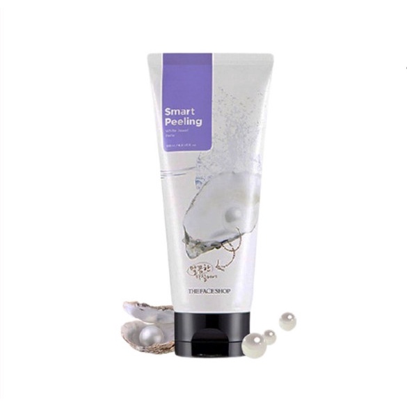 Tẩy tế bào chết The Face Shop tẩy da chết giảm mụn nám tàn nhang dưỡng trắng da se khít lỗ chân lông-[tặng máy massage]