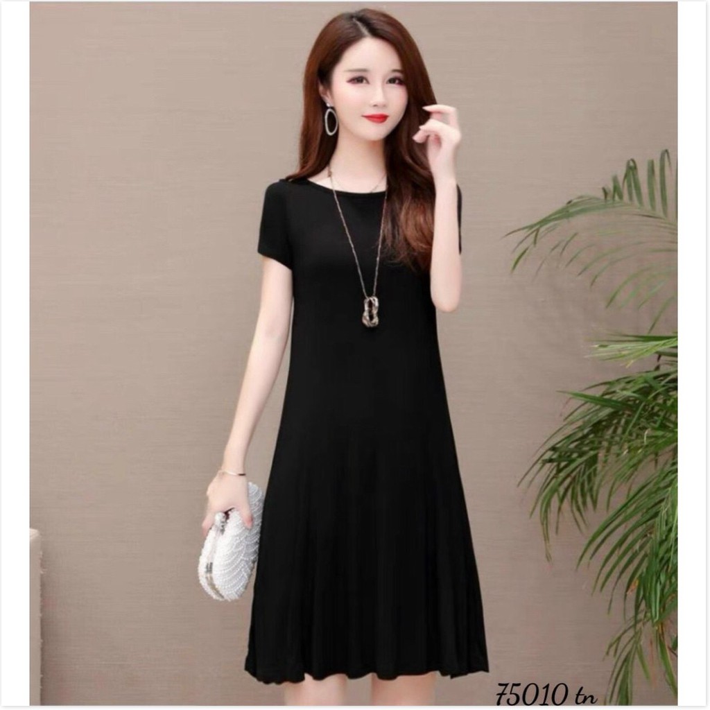 ĐẦM ĐŨI QUÃNG CHÂU,THIẾT KẾ HỌA TIẾT TRƠN NHƯNG KHÔNG KÉM PHẦN SANG TRỌNG THỜI TRANG MỚI KME