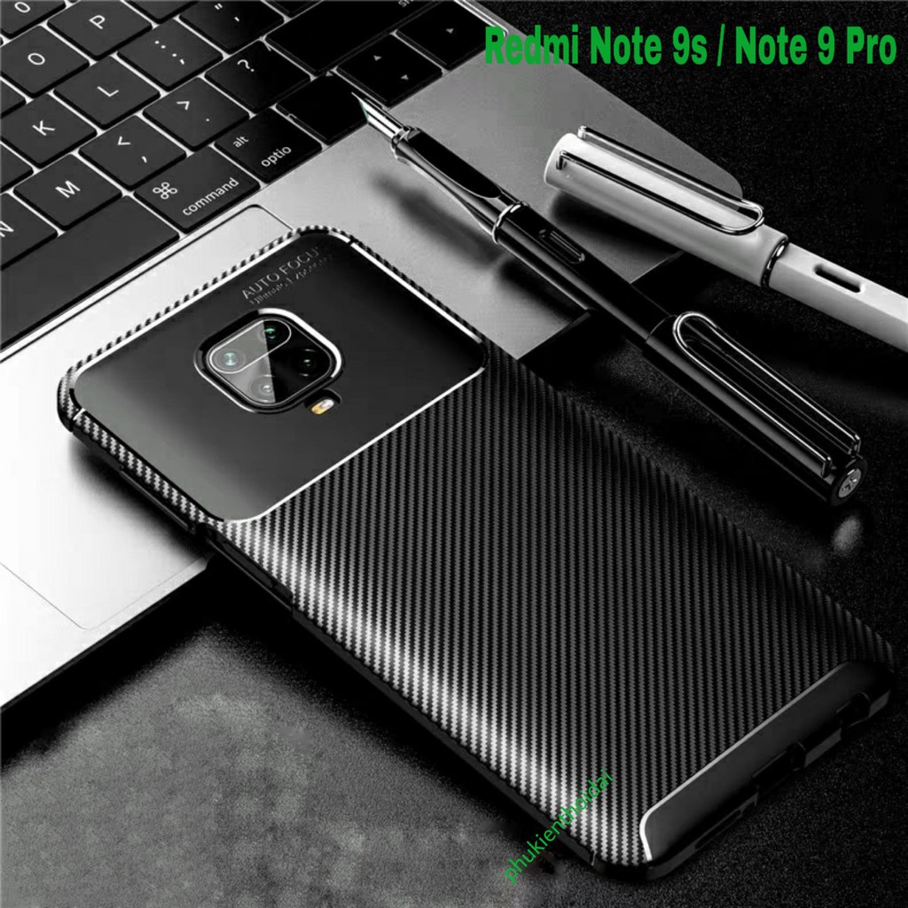 Ốp lưng Redmi Note 9s / Note 9 Pro / Note 11 / 11s / Note 11 Pro Rằn Ri hiệu Auto Focus chống mồ hôi vân tay