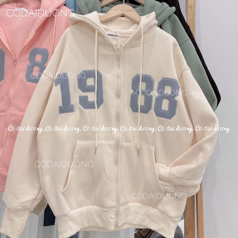 áo khoác nỉ số 1988 kéo khoá | BigBuy360 - bigbuy360.vn