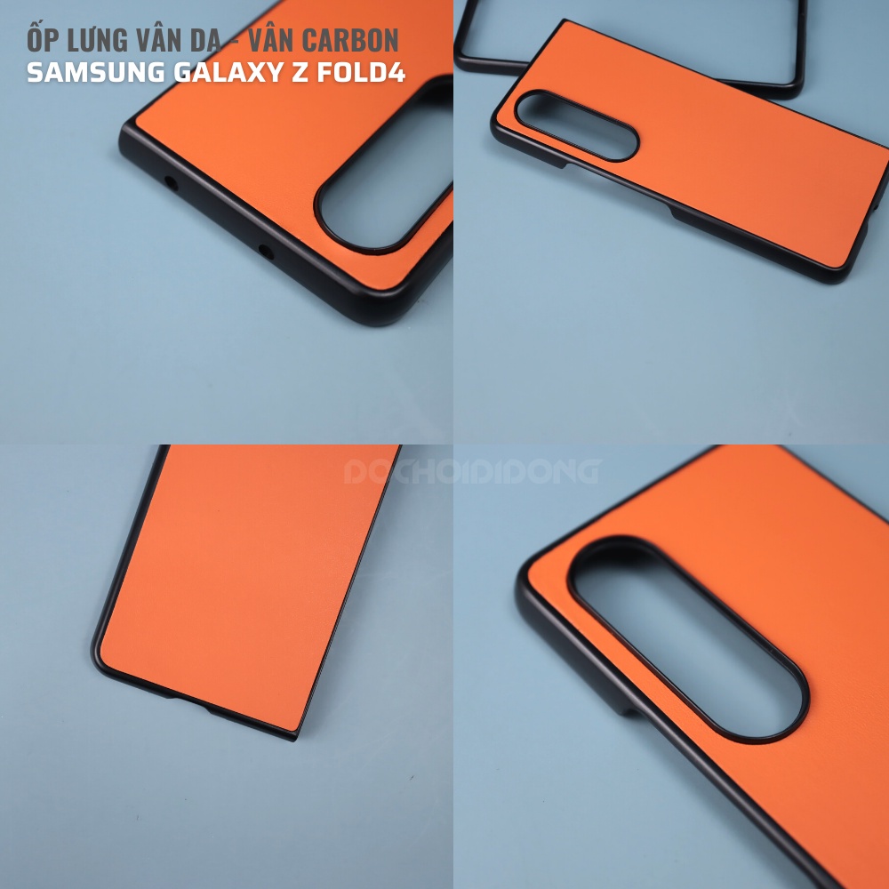 Ốp lưng vân da - vân carbon Samsung Galaxy Z Fold4