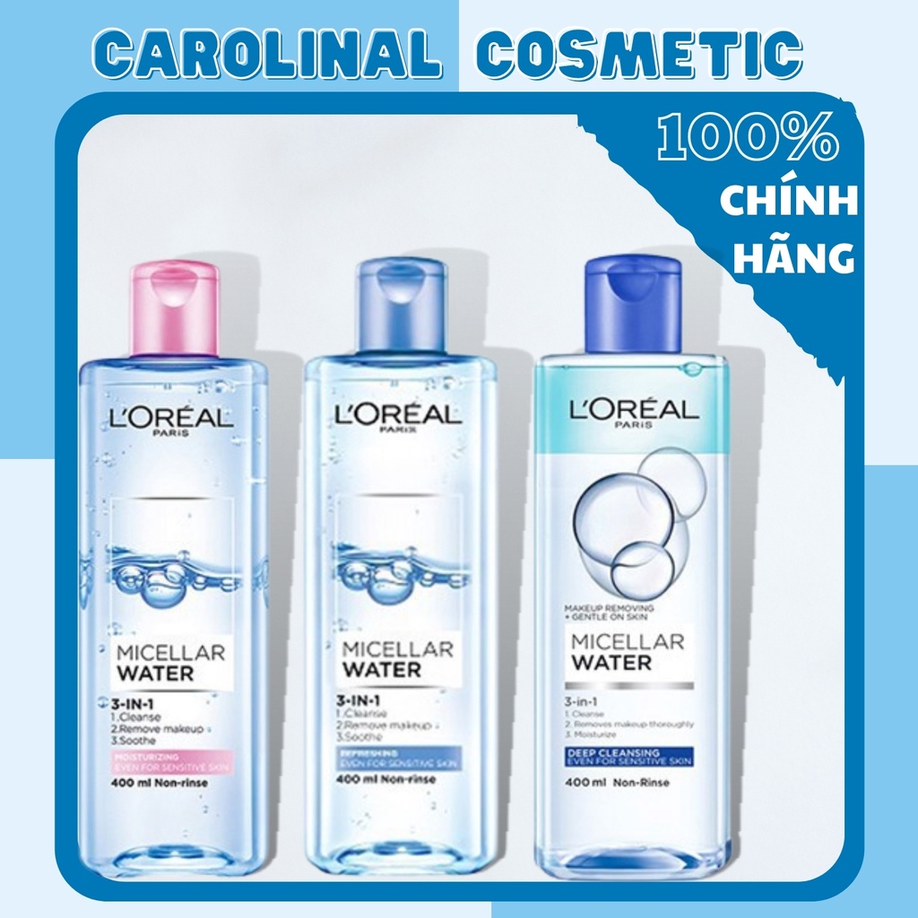 Nước tẩy trang Loreal L'Oreal Paris Micellar Water