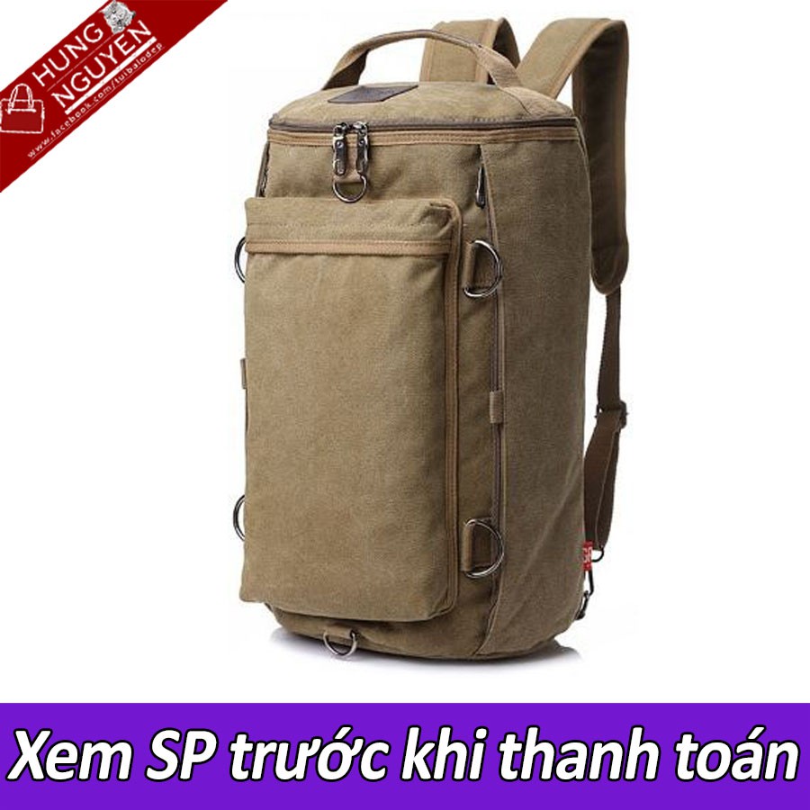 Balo Nam vải Canvas  cao cấp 2020