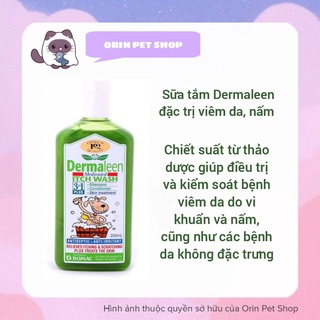 Sữa Tắm Trị Viêm Da Bayer Dermaleen (250ml)