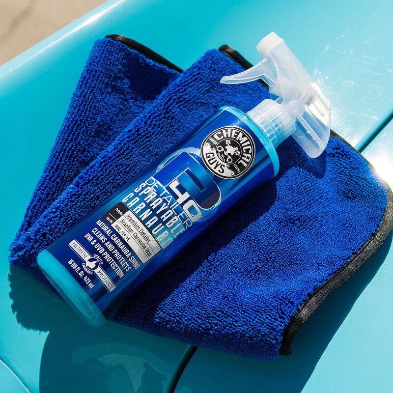 Dưỡng bóng dàn áo, xịt bóng xe Chemical Guys P40 Quick Detailer Natural Carnauba Shine 480ml.