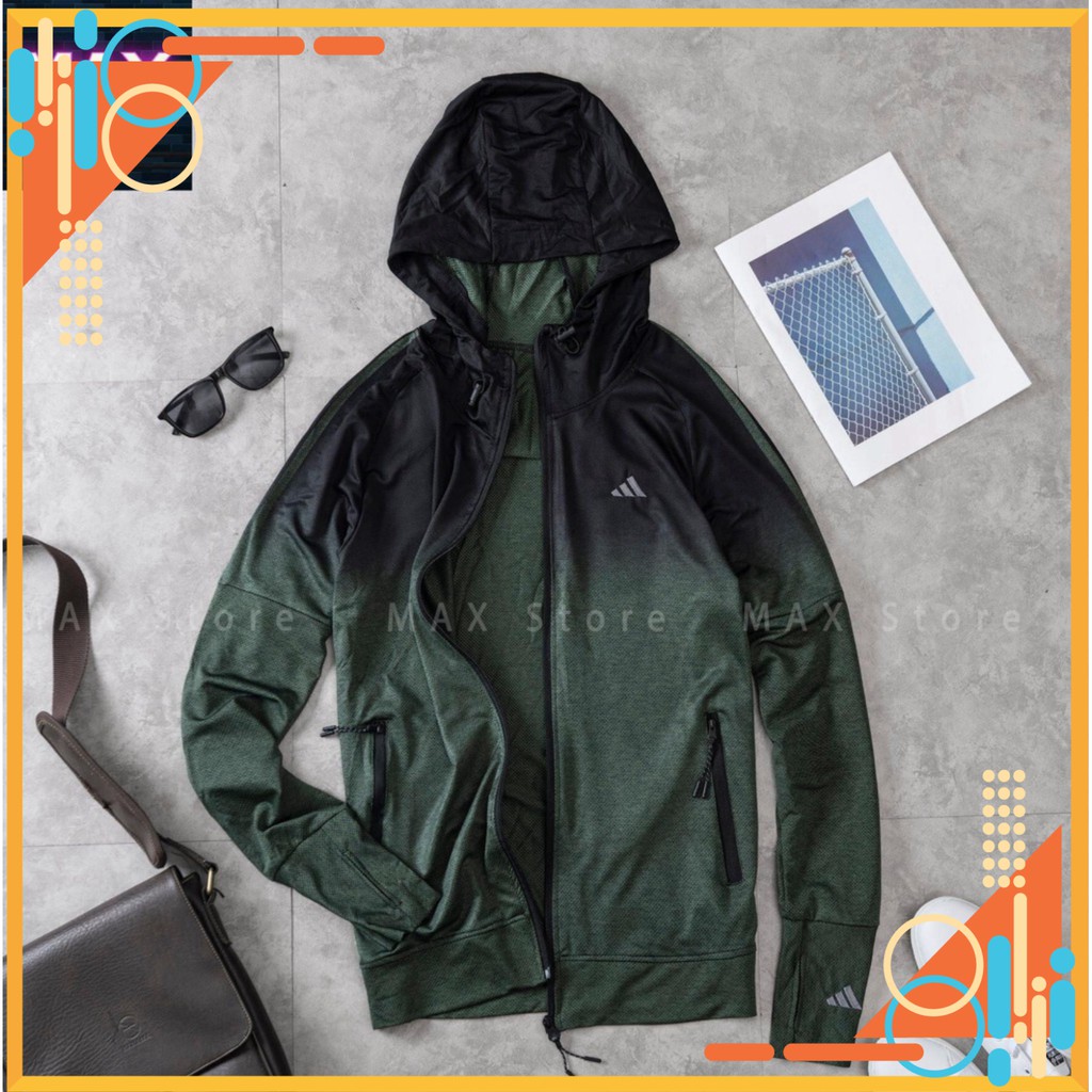 Áo chống nắng nam -chất liệu kim cương sần siêu mát - logo ép decal