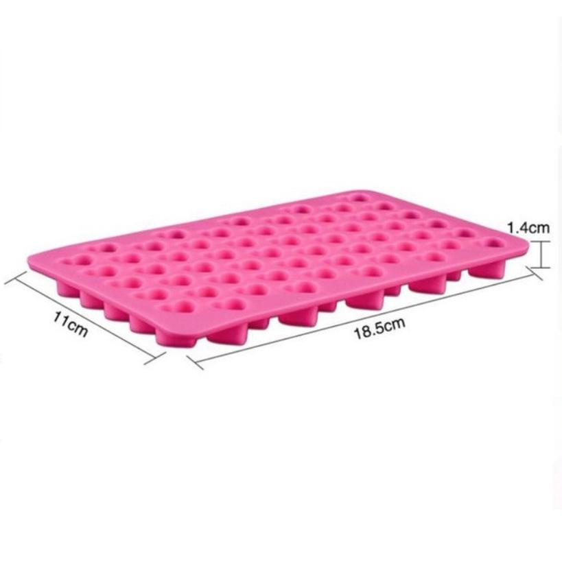 ̄☇ Khuôn Silicone Làm Sô Cô La, Thạch Hình Trái Tim Và Chữ Love Để Trang Trí 55 Ngày