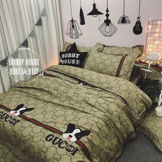 Chăn ga gối nhập khẩu - Gucci
