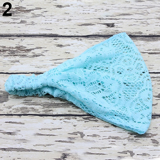 Băng đô bản lớn vải ren xinh xắn thời trang dành cho nữ