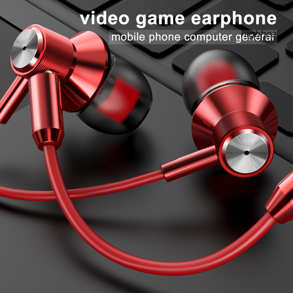 Tai Nghe Nhét Tai Jack 3.5mm Có Micro Thiết Kế Thời Trang Năng Động