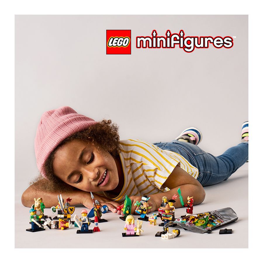 Nhân vật LEGO Minifigures 20 71027 Llama Costume Girl - Cô gái trong trang phục Lạc Đà NEWSEAL