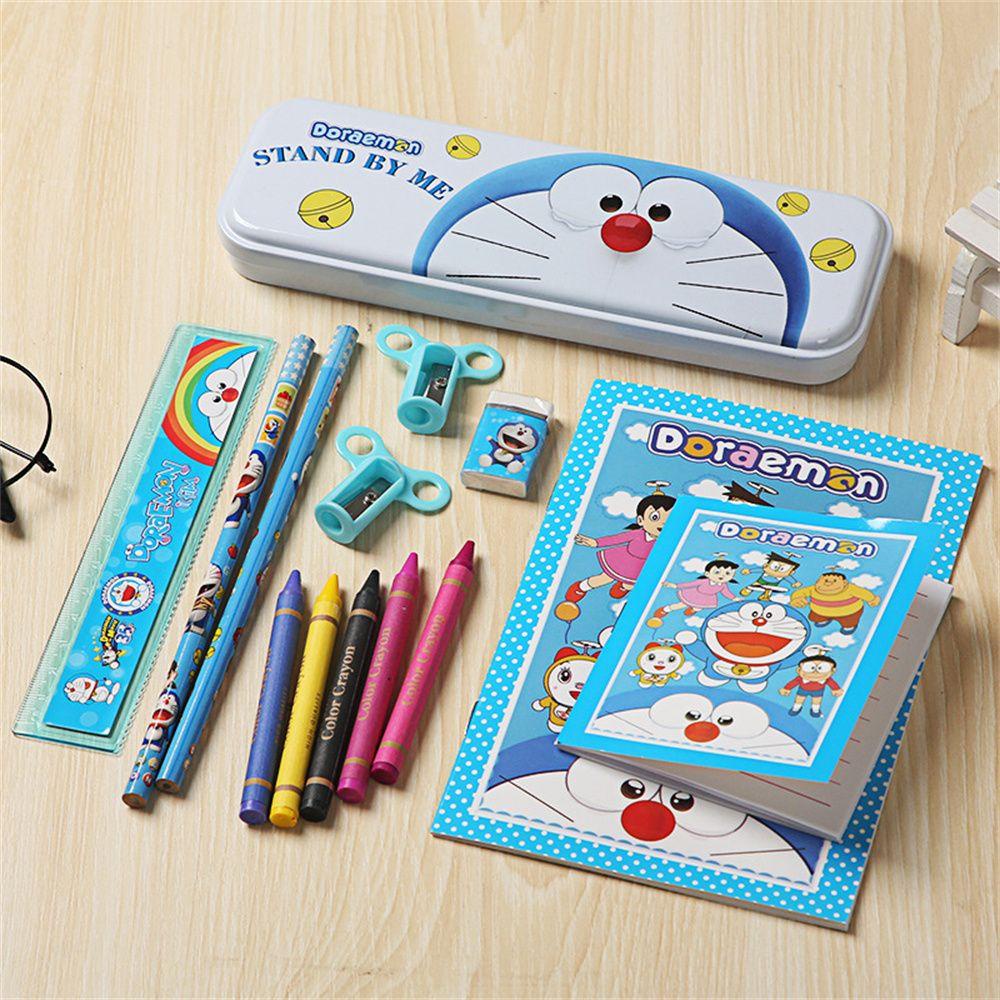 Bộ Dụng Cụ Học Tập Họa Tiết Công Chúa Elsa/Người Nhện Dễ Thương Cho Bé