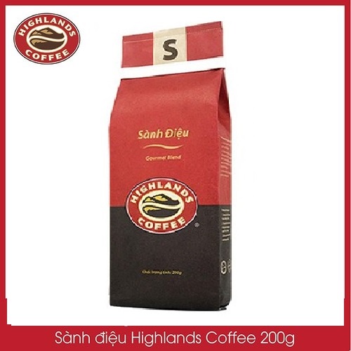 [SenXanh Emart] Combo 3 gói Cà phê rang xay Sành điệu Highlands Coffee 200g
