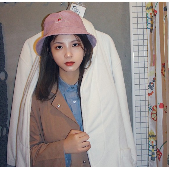 Mũ bucket hot trend summer time