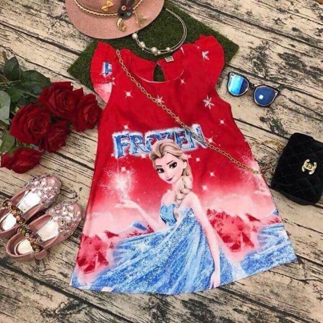 Váy lanh thái hình EOSA cho bé gái 15-25kg