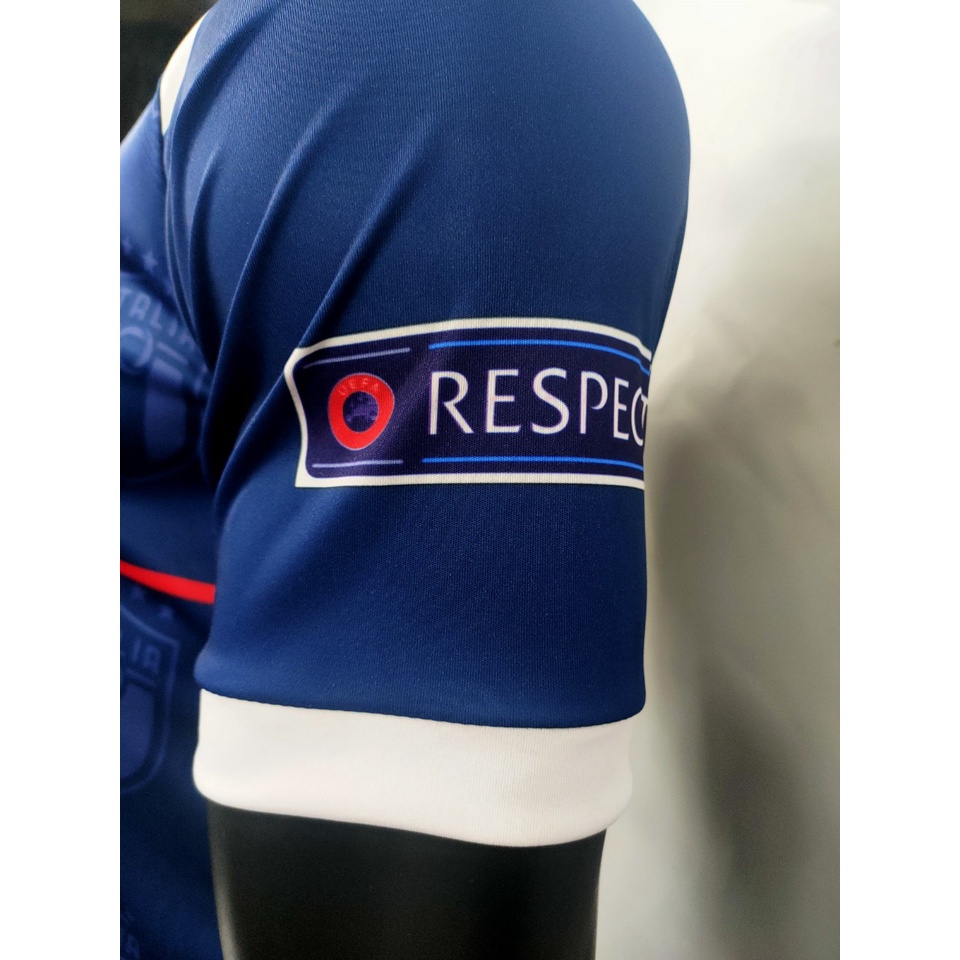 Áo bóng đá Thun lạnh Italia tím than đẹp tuyệt vời