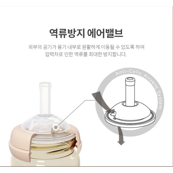 Bộ chuyển đổi sang bình nước Moyuum 170ml& 270ml Hàn Quốc