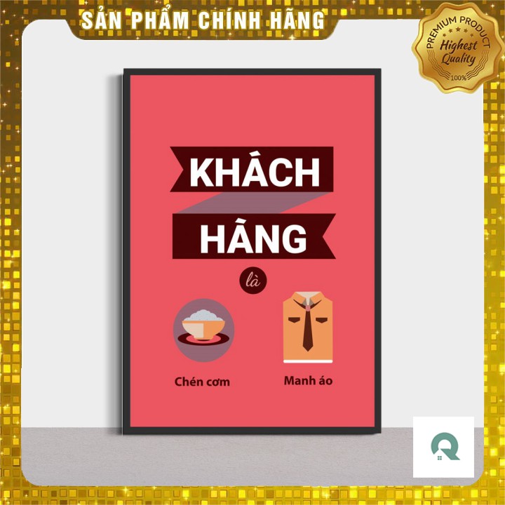 🔥Hot Deal🔥  15 Tranh Động Lực - Tranh Slogan Trang Trí Văn Phòng - Nhận Thiết Kế Tranh Canvas Theo Yêu Cầu CV-053