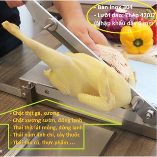 DAO CHẶT GÀ, CHẶT XƯƠNG, THÁI THỊT ĐÔNG LẠNH COOKEASY - [Hàng Được Bảo Hộ Thương Hiệu Việt Nam]